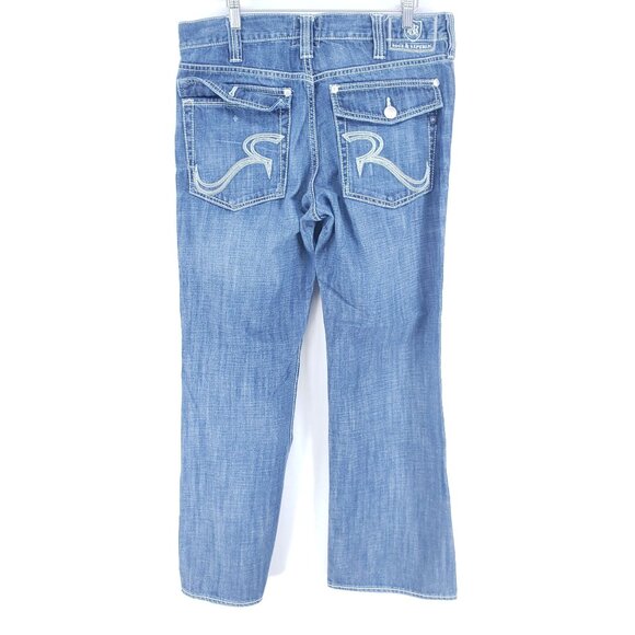 Rock & Republic Rebellion Bootcut Denim Jeans Men's Size 36/30 - Picture 4 of 9